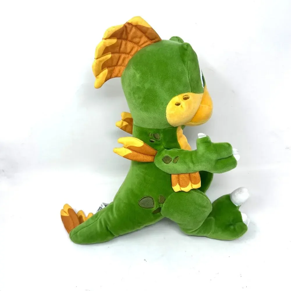 Disney Animal Kingdom Daryl‎ Dinosaur Plush Green 12